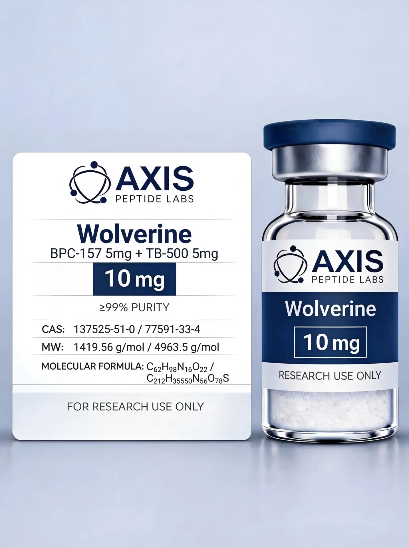 Wolverine 10mg (BPC 5mg + TB500 5mg)
