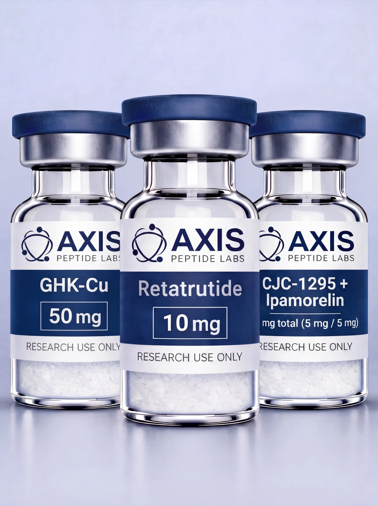Retatrutide + GHK-Cu + CJC/Ipamorelin Research Set