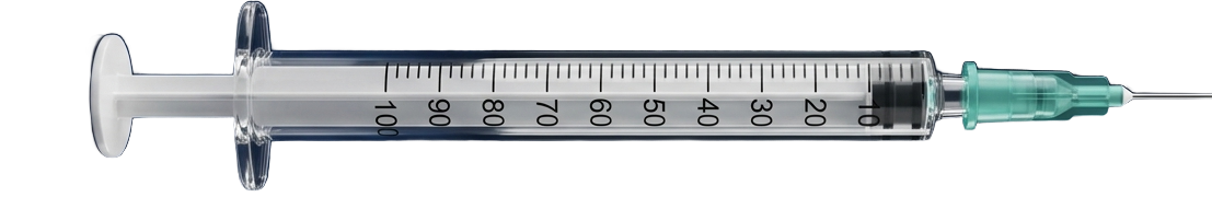 U-100 volume measurement scale